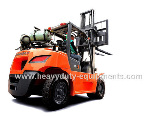 चीन Sinomtp FY60 Gasoline / LPG forklift with 4380mm Mast Extended Height आपूर्तिकर्ता
