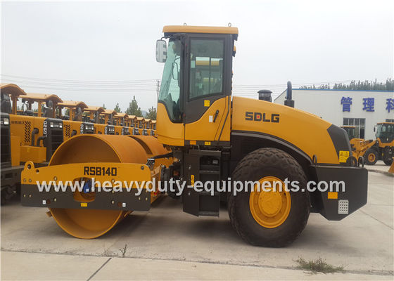 चीन SDLG RS8140 14 Ton Single Drum Road Roller 30Hz Frequency With Weichai Engine आपूर्तिकर्ता