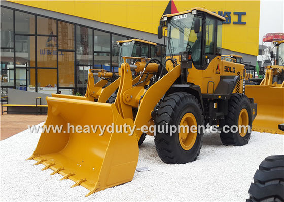 चीन Mechanical Operation Front Loader Construction Equipment 12700Kg Operating Weight आपूर्तिकर्ता