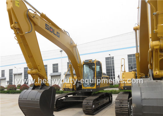 चीन 5.1km / h Hydraulic Crawler Excavator 172.5KN Digging Force Standard Cab With A / C आपूर्तिकर्ता