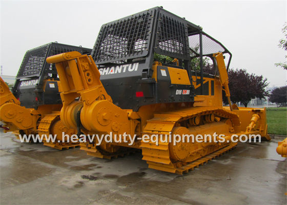 चीन Shantui bulldozer SD22F equipped with the wider track and the mechanical winch आपूर्तिकर्ता