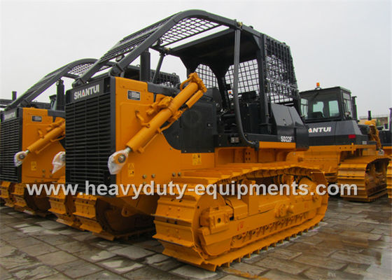 चीन Shantui bulldozer SD22F equipped with the ROPS canopy and cabin आपूर्तिकर्ता