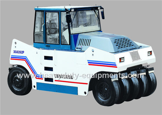 चीन Pneumatic Road Roller XG6262P 26 T with air conditioner cabin and 29500kg weight आपूर्तिकर्ता