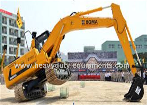 चीन Crawler Mounted Hydraulic Mining Excavator Long Boom 4941mm Track Length आपूर्तिकर्ता