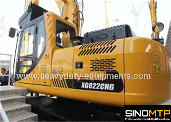 चीन 35° 1.6 cbm Hydraulic Crawler Excavator Heavy Equipment XGMA XG822CNG आपूर्तिकर्ता
