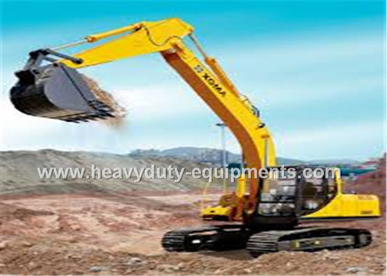 चीन Pilot operation Hydraulic Crawler Excavator 0.85m3 bucket 9875mm Max digging radius आपूर्तिकर्ता