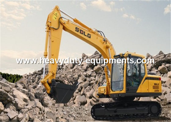 चीन VECU Hydraulic Crawler Excavator 15 Tonne 98.1KN Excavation Force Without GPS आपूर्तिकर्ता