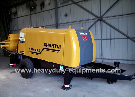 चीन SHANTUI HBT6008Z trailer pump adopted to achieve good concrete suction performance आपूर्तिकर्ता