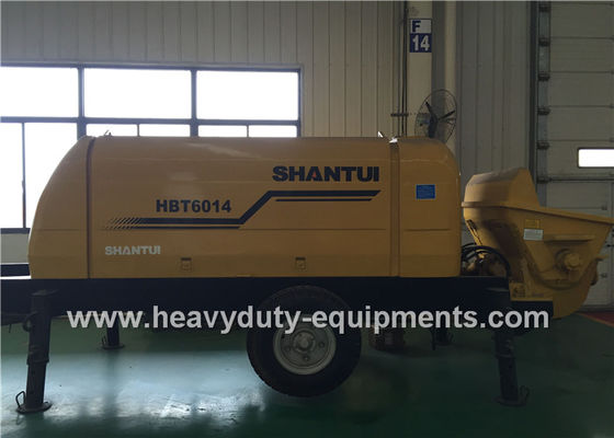 चीन SHANTUI HBT6016 trailer pump adopted to achieve good concrete suction performance आपूर्तिकर्ता