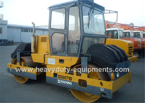 चीन XGMA road roller XG6071D with 7 tons operating weight for compacting the road आपूर्तिकर्ता