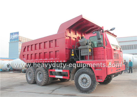 चीन Sinotruk howo heavy duty loading mining dump truck for big rocks in wet mining road आपूर्तिकर्ता