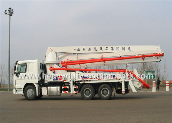 चीन Concrete Pump Trailer 48m boom आपूर्तिकर्ता