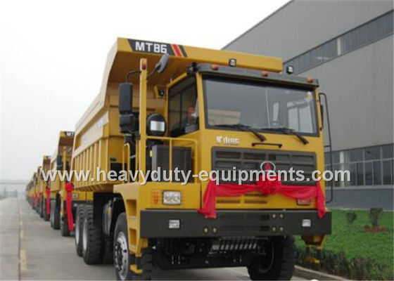 चीन Rated load 60 tons Off road Mining Dump Truck Tipper  309kW engine power with 34m3 body cargo Volume आपूर्तिकर्ता