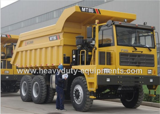 चीन Rated load 55 tons Off road Mining Dump Truck Tipper  309kW engine power with 30m3 body cargo Volume आपूर्तिकर्ता