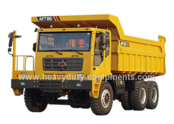 चीन Rated load 55 tons Off road Mining Dump Truck Tipper  drive 6x4 with 35 m3 body cargo Volume आपूर्तिकर्ता