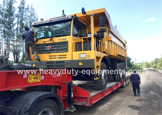 चीन 60 tons Off road Mining Dump Truck Tipper  306kW engine power drive 6x4 with 34m3 body cargo Volume आपूर्तिकर्ता