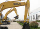 5.1km / h Hydraulic Crawler Excavator 172.5KN Digging Force Standard Cab With A / C आपूर्तिकर्ता