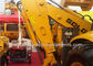 8 Tons Road Work Machinery SDLG Backhoe Loader B877 With Telescopic Boom आपूर्तिकर्ता