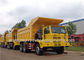 Mining tipper truck / dump truck bottom thickness 12mm and HYVA Hydraulic lifting system आपूर्तिकर्ता