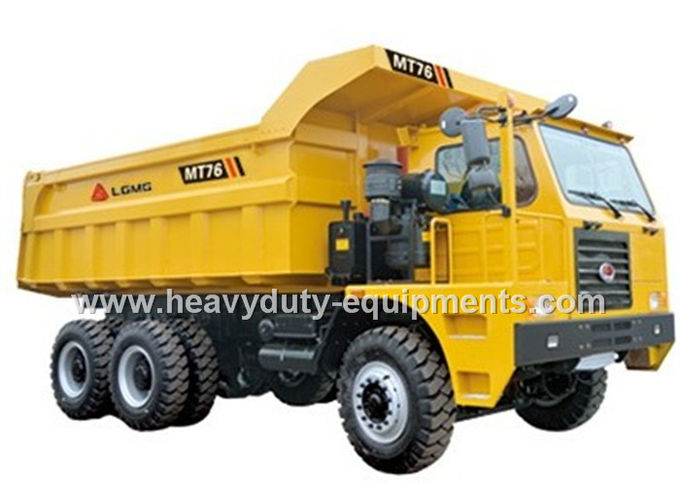 60 tons Off road Mining Dump Truck Tipper  306kW engine power drive 6x4 with 34m3 body cargo Volume