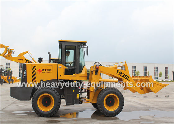 चीन Hydraulic Joystick Control Articulated Wheel Loader T939L For Earth Moving Work आपूर्तिकर्ता