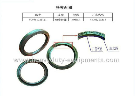 चीन sinotruk spare part axle seal ring part number AZ9981320161 for howo trucks आपूर्तिकर्ता