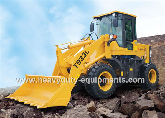 SINOMTP T933L Front End Loader With Pilot Control Quick Hitch Attachments आपूर्तिकर्ता