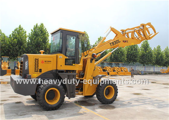 SINOMTP T930L Wheel Loader With Yunnei  37Kw Engine 0.7-0.85m3 Bucket आपूर्तिकर्ता