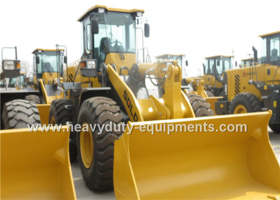 SDLG LG953 wheel loader standard cabin with 3m3 standard bucket pilot control आपूर्तिकर्ता