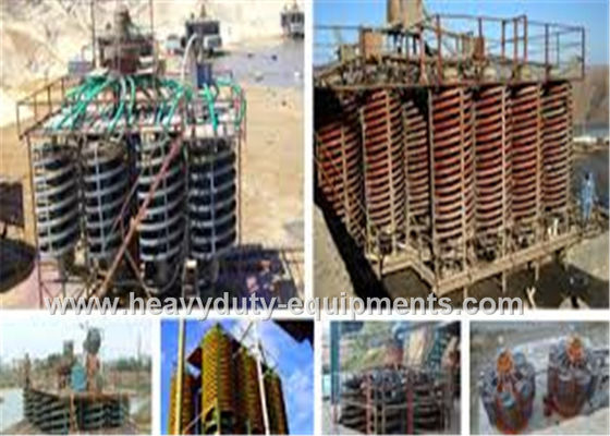 Sinomtp Gravity Separation Equipment Spiral Chute 450, 360, 270mm Screw Pitch आपूर्तिकर्ता